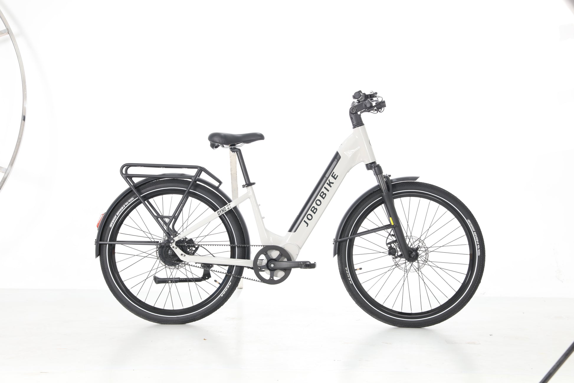 Evvolt Roam GT i krembeige, sidevisning