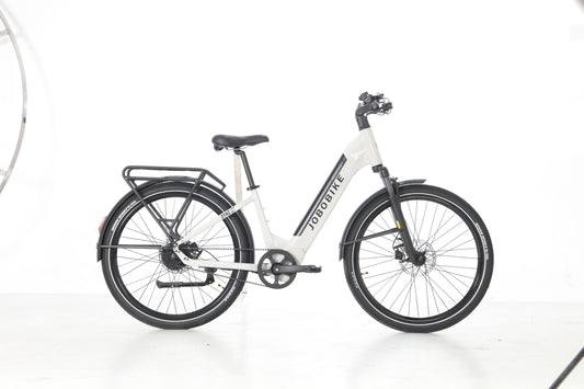 Evvolt Roam GT i krembeige, sidevisning